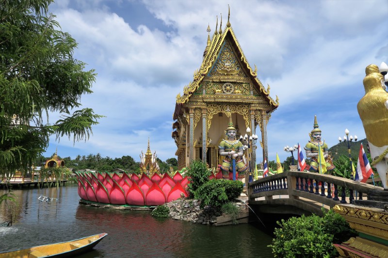 Tempel in Koh Samui, Thailand