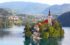 Märchen werden in Bled, Slowenien, zum Leben erweckt