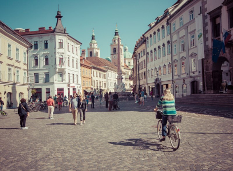 Ljubljana Stadzentrum